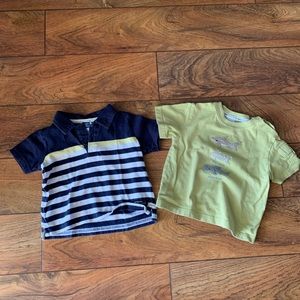 Janie and Jack 6-12 mo shirt bundle